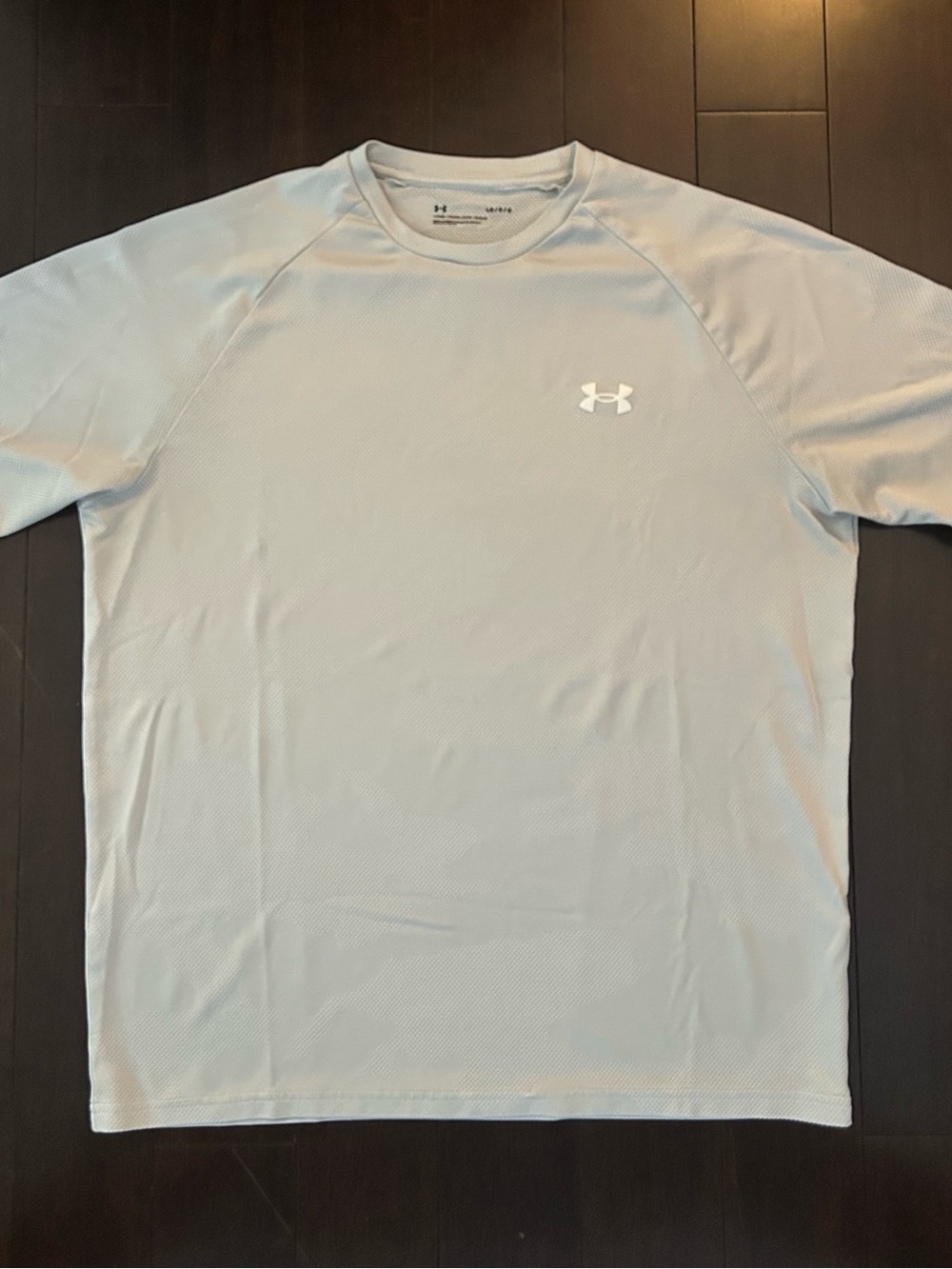 Under Armour Men’s Light Gray Short Sleeve Performance T-Shirt Size Large